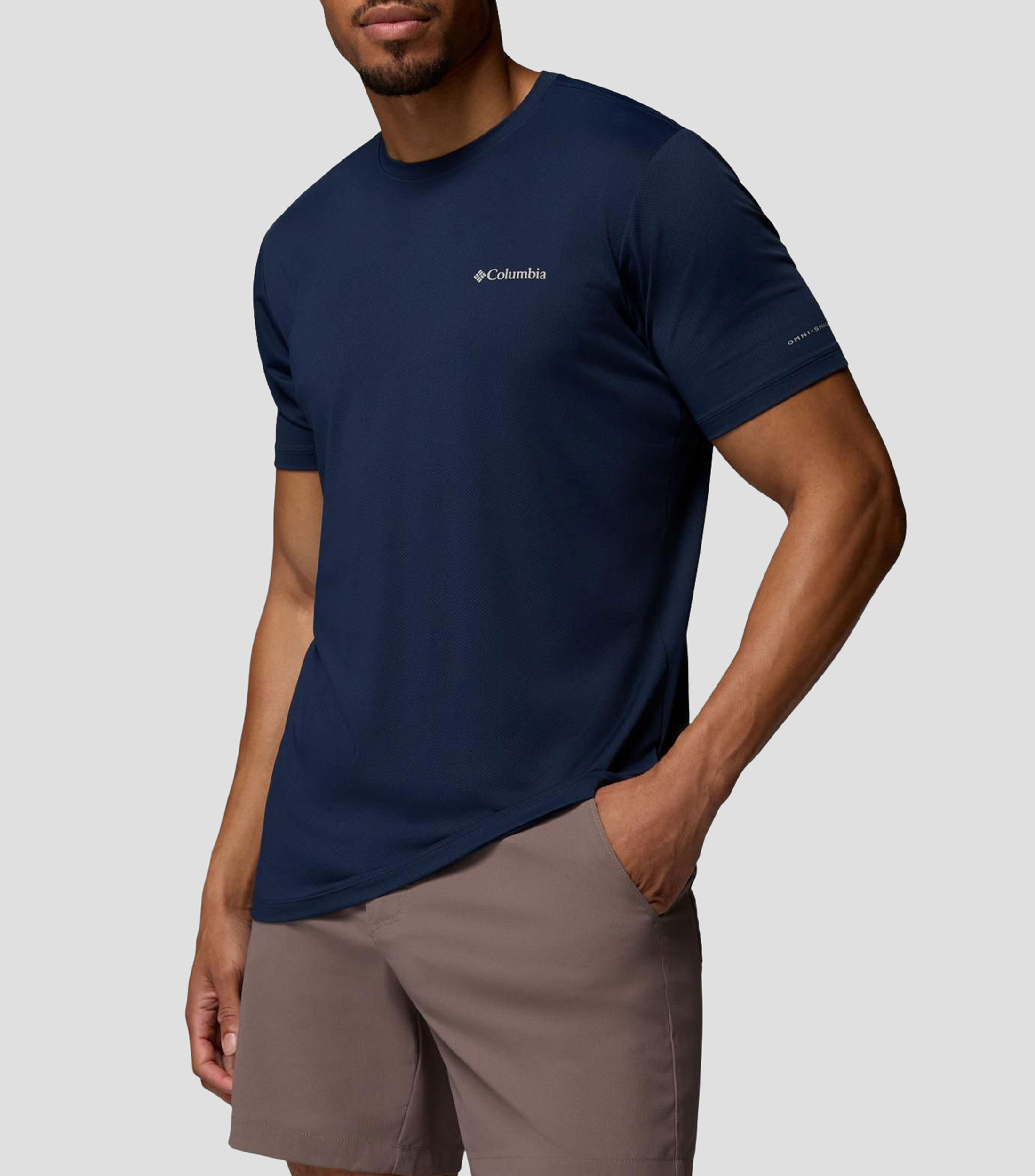 Playera para senderismo Tech Trail Utility lisa Hombre